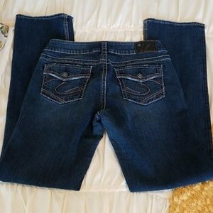 Silver SUKI MID slim BOOT Jeans